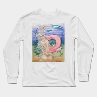 Pink Tail Long Sleeve T-Shirt